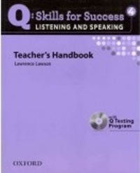 Q SKILLS FOR SUCCESS Listening and Speaking 4 Teachers Handbook